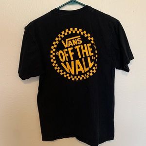 VANS “Off The Wall” Black Shirt Mens Size Medium